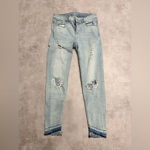 Zara denim pants, light blue